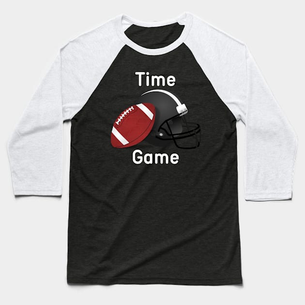 Time  Game - Baseball Baseball T-Shirt by Art-Julia